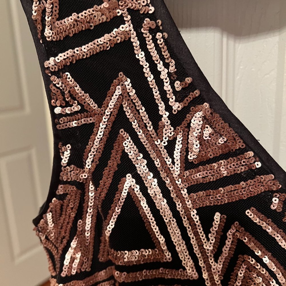 NWT Lucy Paris sequin cocktail party sheath dress size Medium - Picture 5 of 6